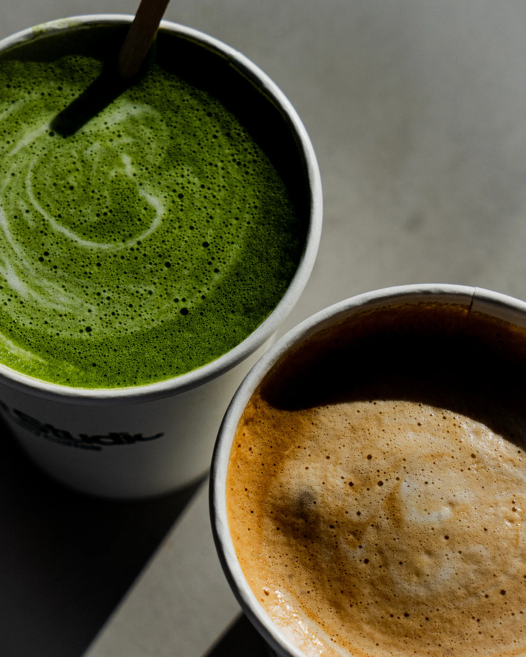 Matcha y cafe de 180 Cake Studio